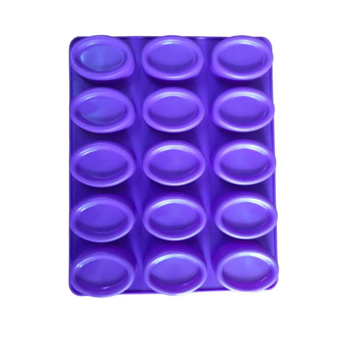 15 Cavity Guest Soap Silicone Mould