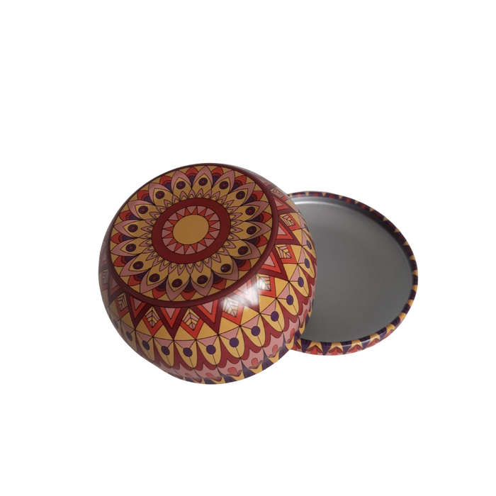 Retro Aluminium Tin - Orange - 60g