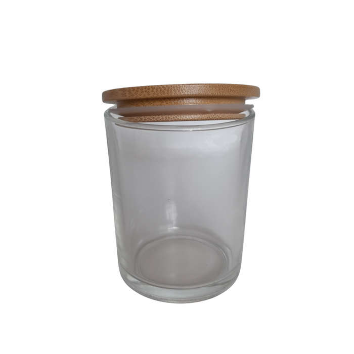 Glass Jar with Wooden Seal Lid - 150ml