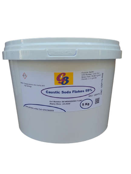 Caustic Soda (Sodium Hydroxide) Flakes 99%