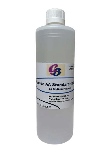 Fluoride AA Standard 1000ppm 500ml
