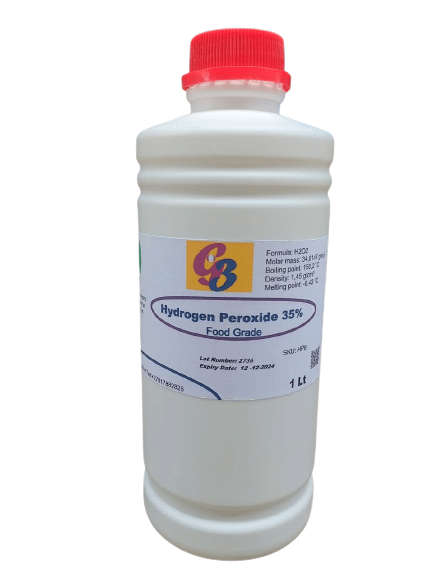 Hydrogen Peroxide 35%  Food Grade