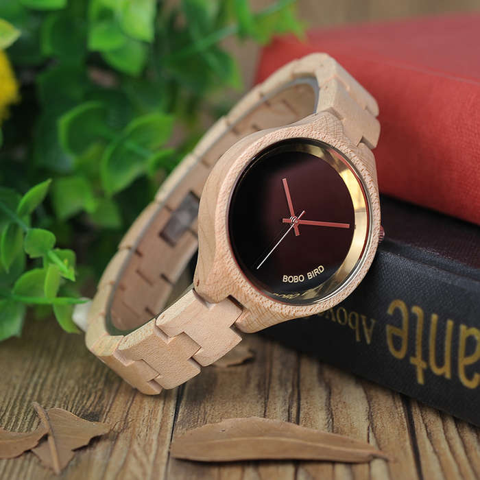BOBO BIRD Swan Watch - White