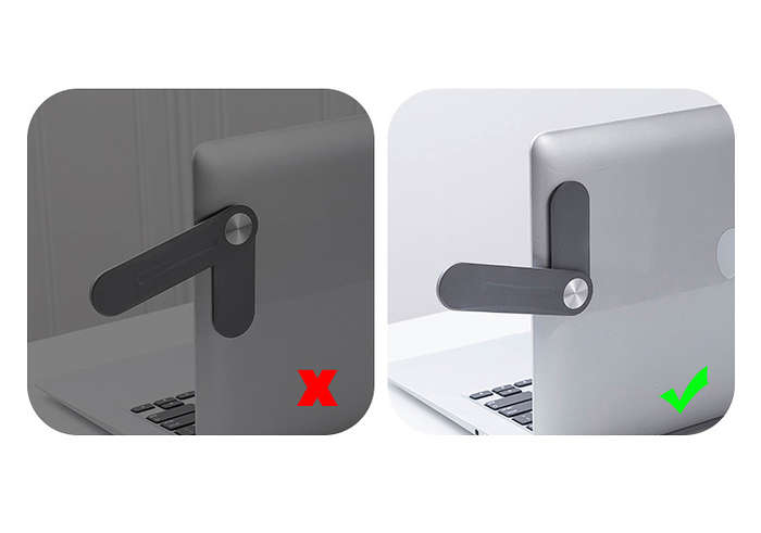 Laptop Phone Holder Side Mount Bracket