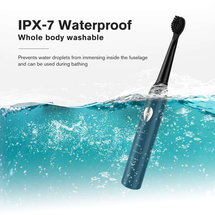 Rechargeable Ultrasonic Sonic Electric Toothbrush