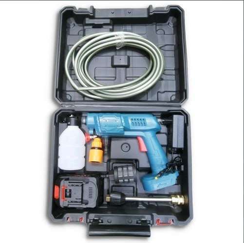 This high pressure water cleaner is portable