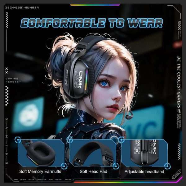 ONIKUMA GT808 Wireless Gaming Headset