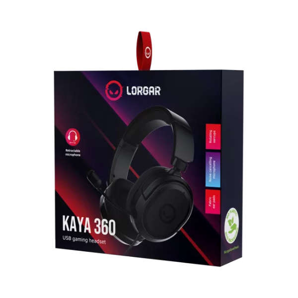 Lorgar Kaya 360  USB 7.1 Virtual Surround Gaming Headset
