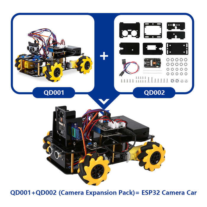 Camera Expansion Pack for Smart Car Starter Kit - Robotics