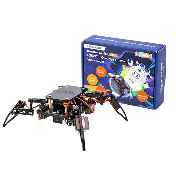 Quadruped Bionic Spider Robot Kit - Robotics