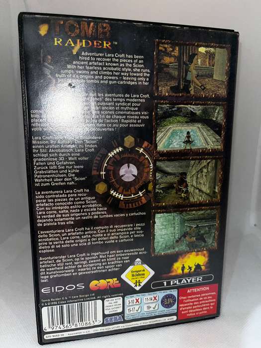 Tomb Raider - Sega Saturn