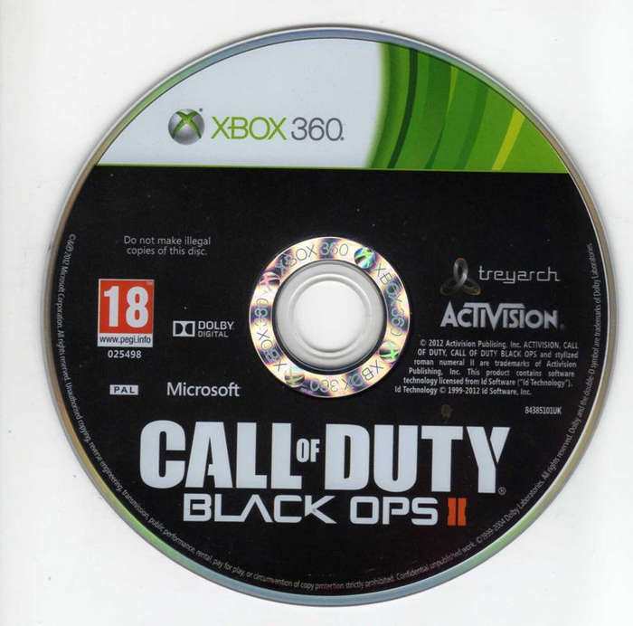 Call Of Duty Black Ops 2 (Disc Only) - XBOX 360
