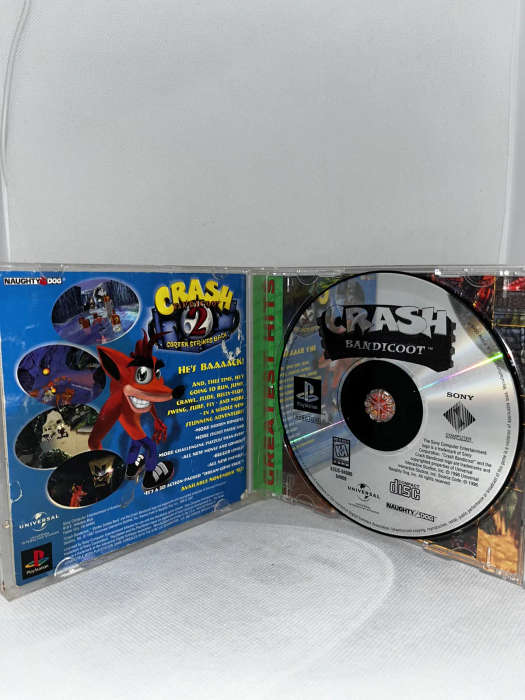 Crash Bandicoot Trilogy  Crash 1, Warped, and Team Racing - PS1