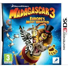 Madagascar 3 Europes Most Wanted - Nintendo 3DS