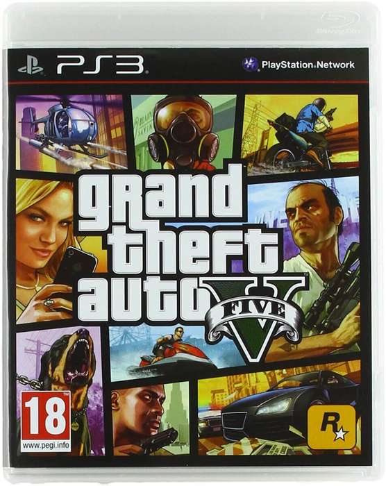 Grand Theft Auto V (GTA 5) PS3 Pre-Loved R450 CIB