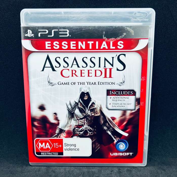 Assassin's Creed II Game of the year edition, ps3, R350, CIB