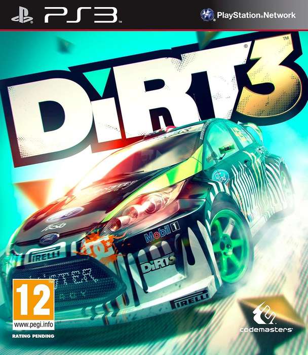 Dirt 3, ps3, R150, Pre-Loved, NM