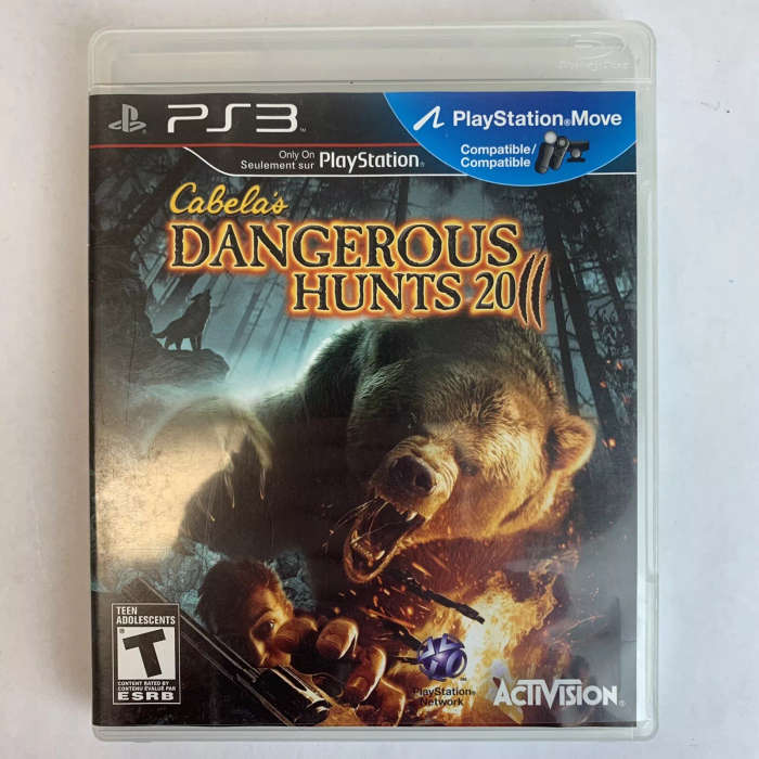 Cabela's hunts 2011, ps3, R250, CIB