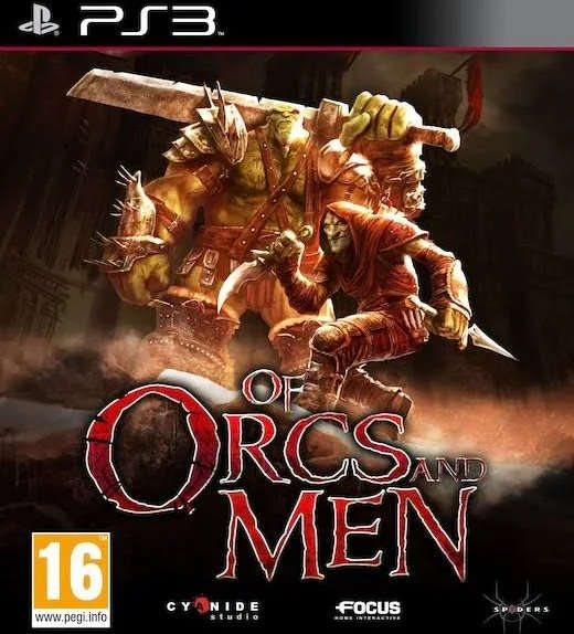 of orcs and men , ps3, R300, CIB