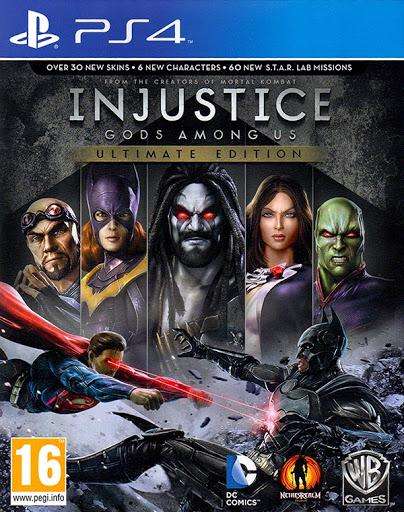 Injustice Gods Among Us, Ps4, Pre-Loved,