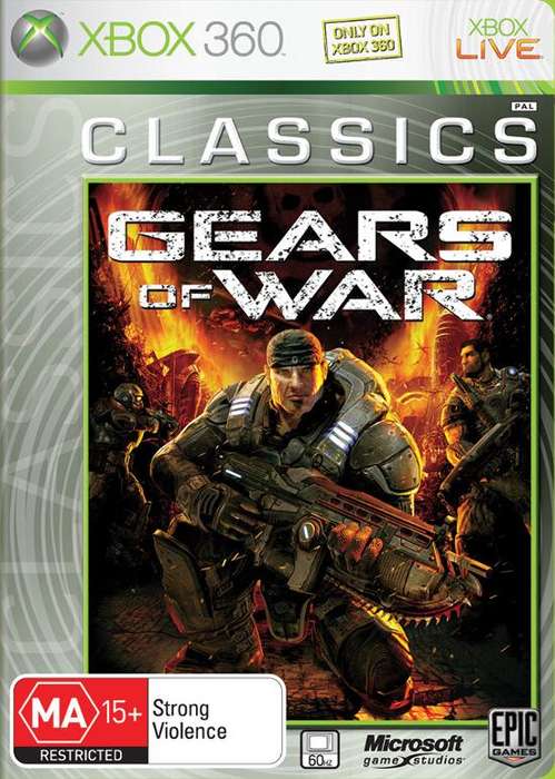 Xbox360, Gears of War Classics, Pre-Loved, CIB
