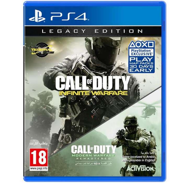 Ps4, Call of Duty Infinite Warfare Legacy Edition, Pre Loved, CIB