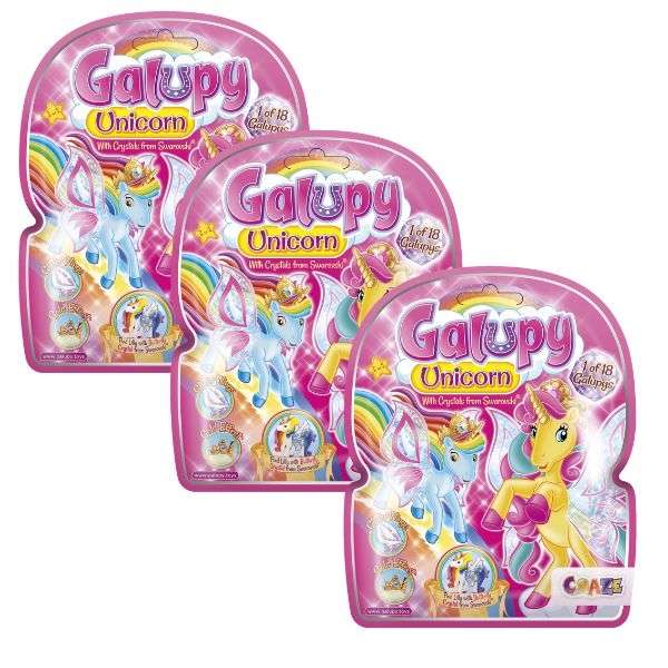 Craze Galupy Foilbag Unicorn Pack Of 3