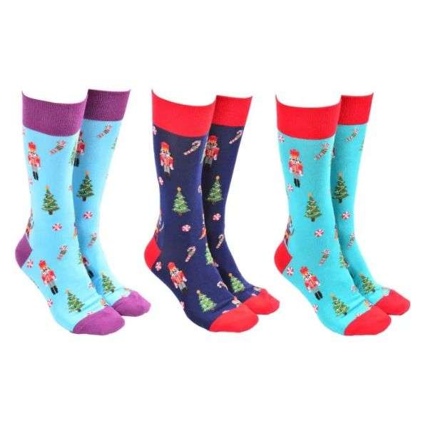 Sock Society Nutcracker Pack of 3