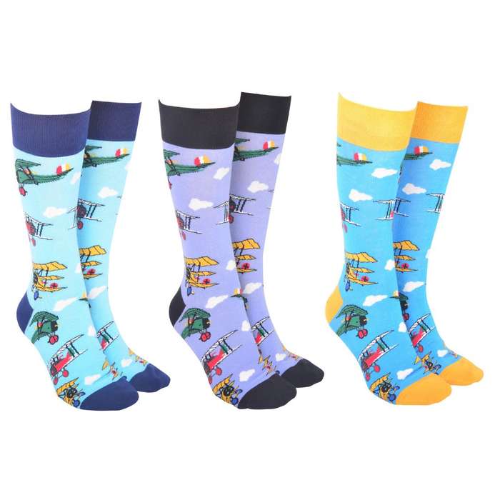 Sock Society Aeroplanes Pack of 3
