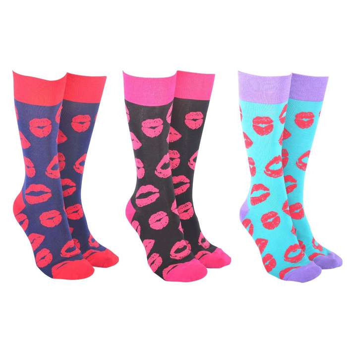 Sock Society Hot Lips Pack of 3