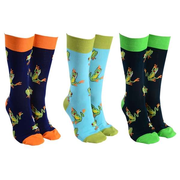 Sock Society Frogs Pack of 3