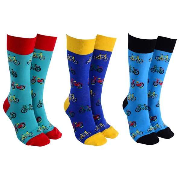 Sock Society Bicycles Pack of 3