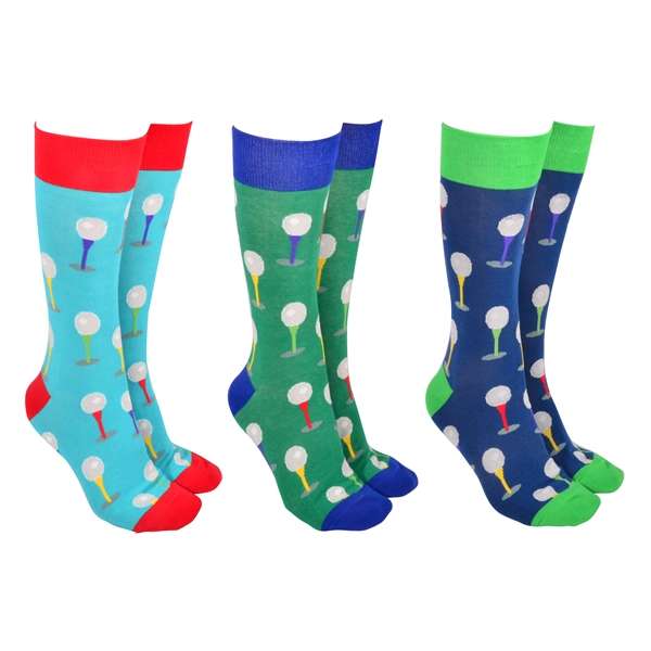 Sock Society Golf Pack of 3
