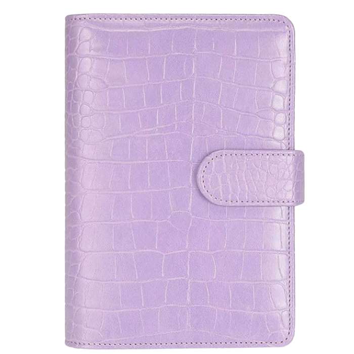 Budget Planner Lavender Leather