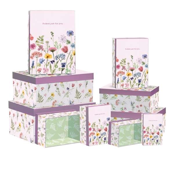10 Nested Boxes Herbarium