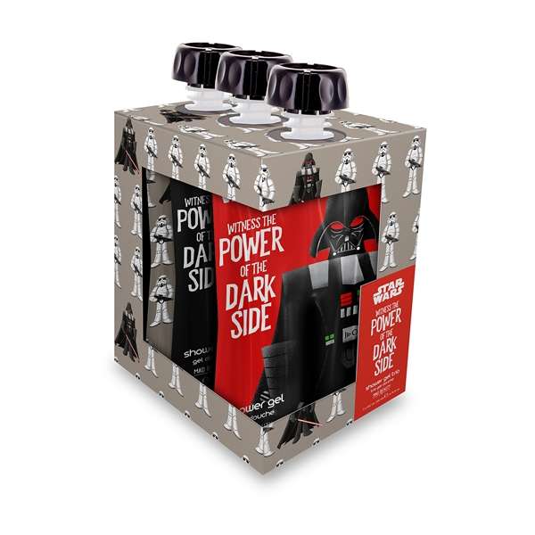Disney Star Wars Dark Side Shower Gel Trio by Mad Beauty