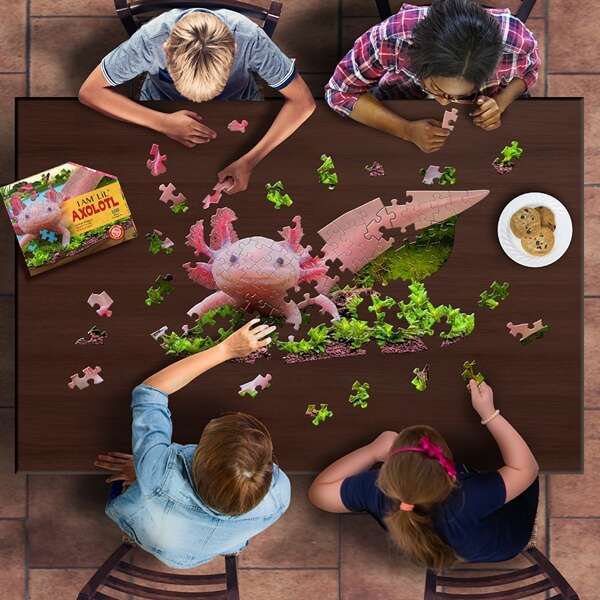 I Am Lil Axolotl Jigsaw Puzzle 100Pc