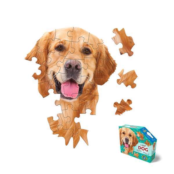 I Am Dog Retriever Jigsaw Puzzle 24Pc MADD CAPP