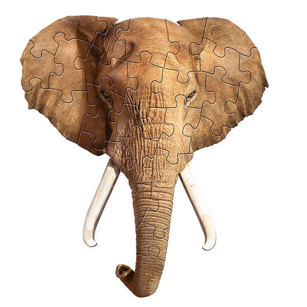 I Am Elephant Jigsaw Puzzle 24Pc MADD CAPP