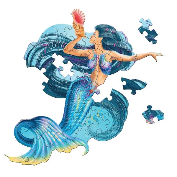 I Am Lil Mermaid Jigsaw Puzzle 48Pc MADD CAPP