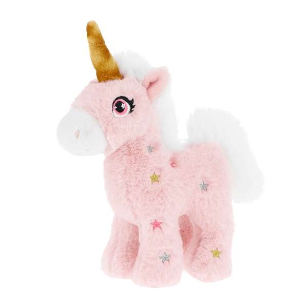 Keeleco Unicorn Pink & White 12Pc Disp 16cm