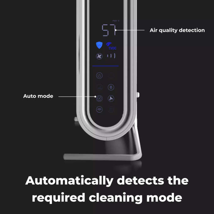 AENO Air Purifier AP2S - Wi-Fi, HEPA H13, Wall Mountable, UV Lamp