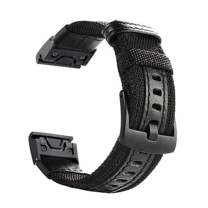 Killer Deals Quick Fit 26mm NOTA Nylon Durable Sweatproof Watch Band Strap for Garmin Fenix 5X/5X...