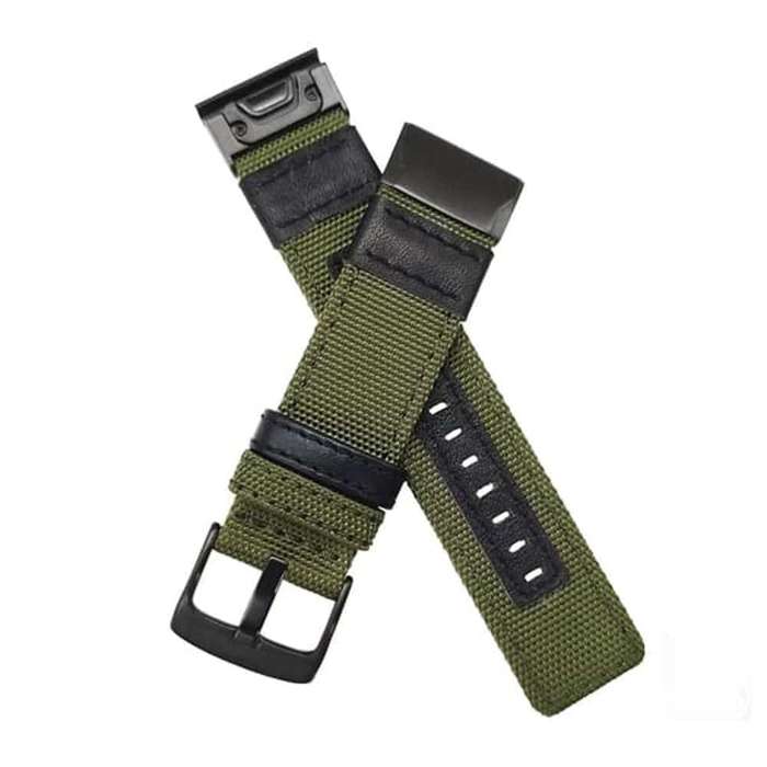 Killer Deals Quick Fit 26mm NOTA Nylon Durable Sweatproof Watch Band Strap for Garmin Fenix 5X/5X...