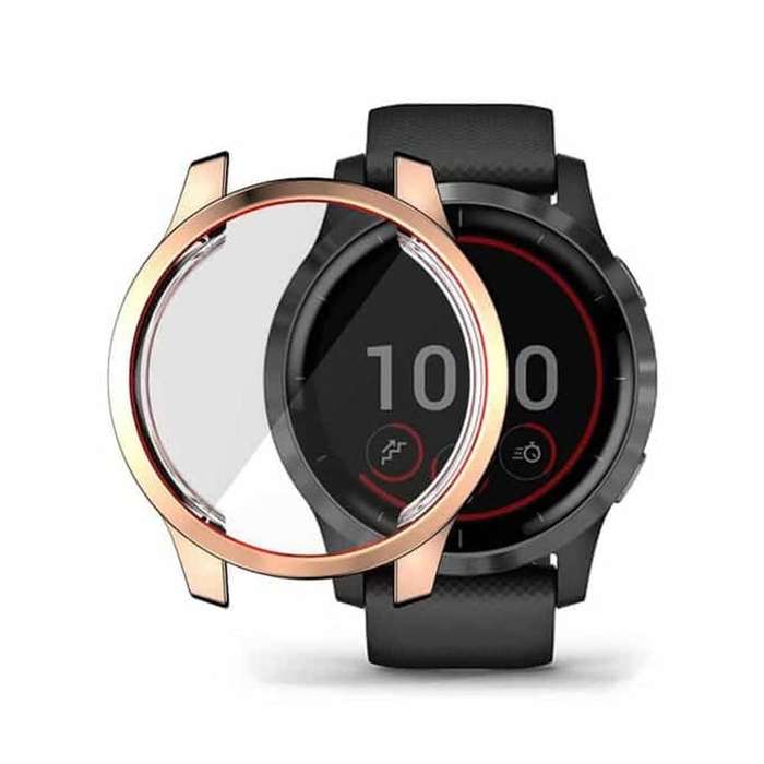 Killer Deals Electroplated TPU case for Garmin vivoactive 4S - Clear