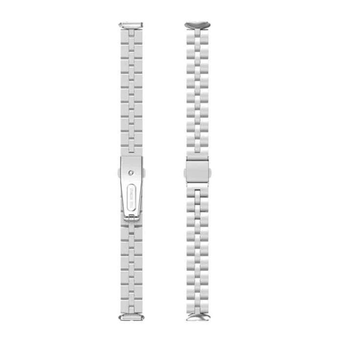 Killer Deals 3 links stainless steel band for Fitbit Luxe - Silver