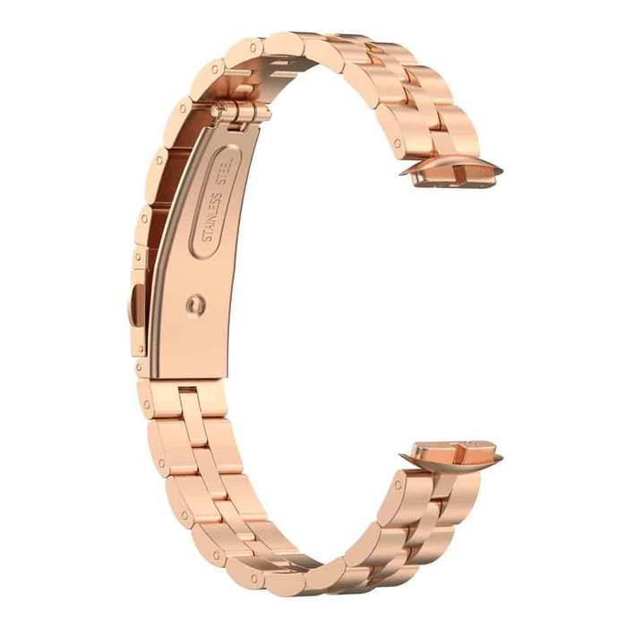 Killer Deals 3 links stainless steel band for Fitbit Luxe - Silver