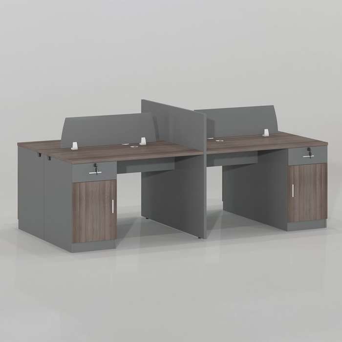 GOF Furniture-Merge 4-Seater Workstation