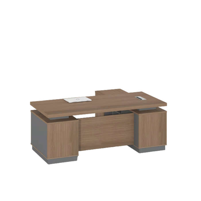 GOF Furniture Lantern Executive Desk
