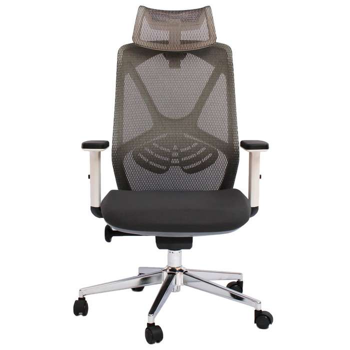 GOF Furniture - Bistro Ergonomic Office Chair - Grey